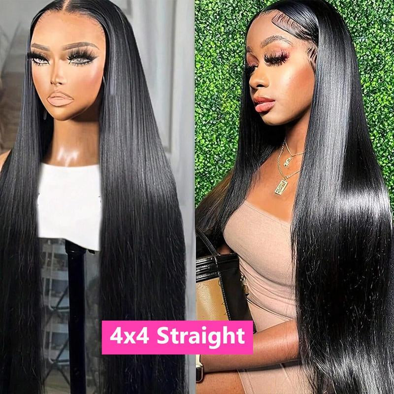 Bling Hair 180 Density 13X4 13X6 360 4X4 Hd Transparent Smooth Straight Lace Front Human Hair Wigs Brazilian Frontal Wigs for Black Women