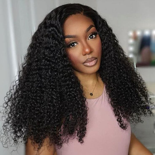 [30 Inch for Only $119] Tuneful Water Wave 13X6 HD Transparent Lace Front Wigs Human Hair 180 Density Wavy Human Hair Wigs for Women Curly Wave Hair Pre Plucked with Baby Hair